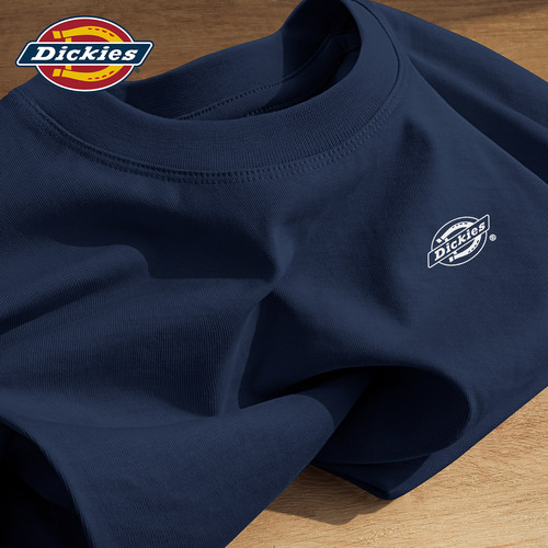 Dickies藏青色短袖T恤男生2026夏