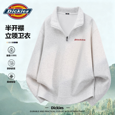 Dickies男款无帽卫衣2026新款春