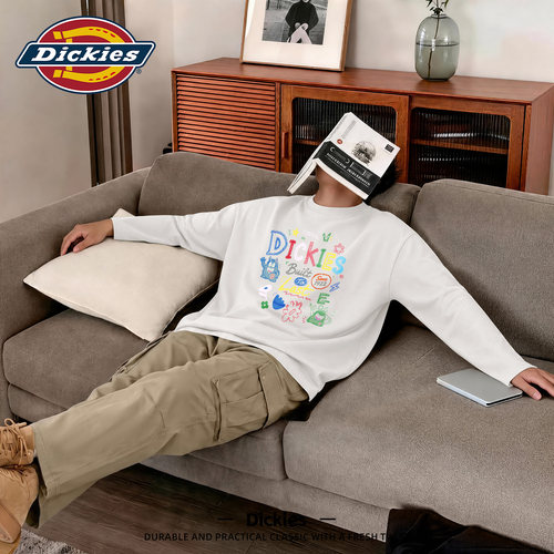 Dickies美式潮流长袖T恤男生