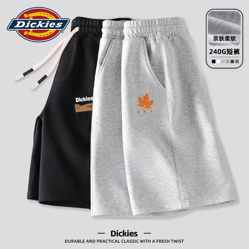 Dickies夏季薄款短裤男款2026新款男士宽松休闲篮球裤五分运动裤
