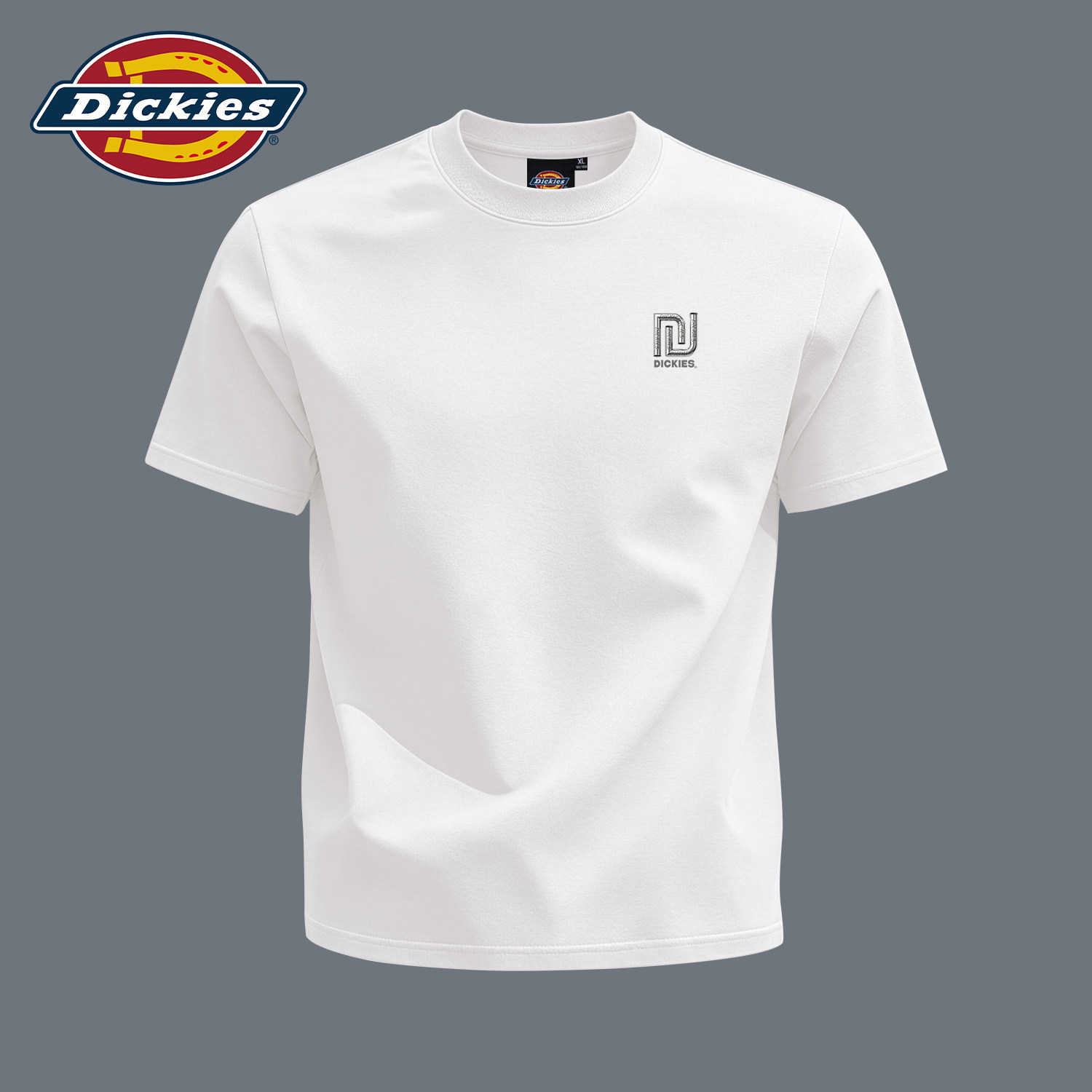 Dickies白色男生短袖t恤纯棉