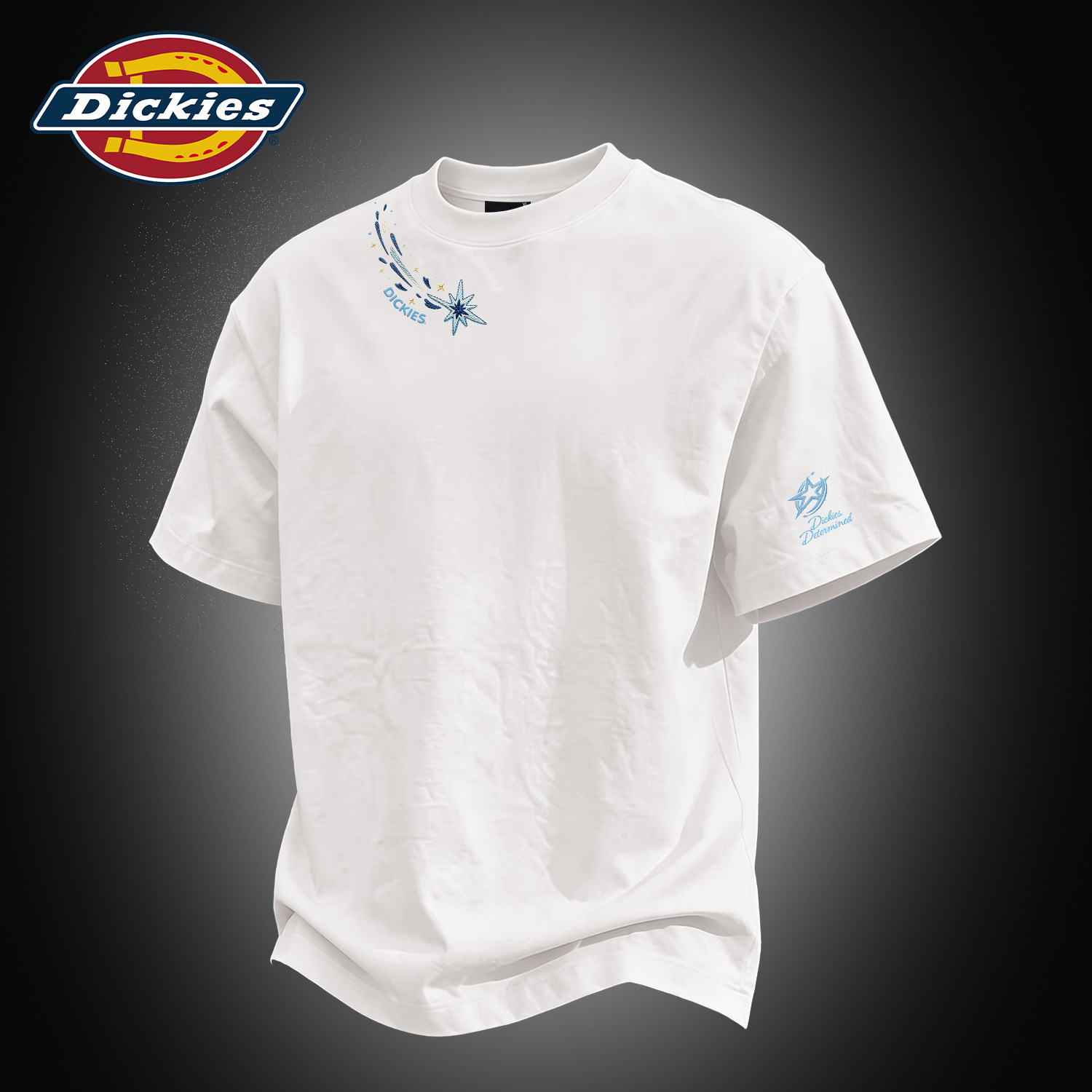 Dickies白色纯棉短袖T恤男生