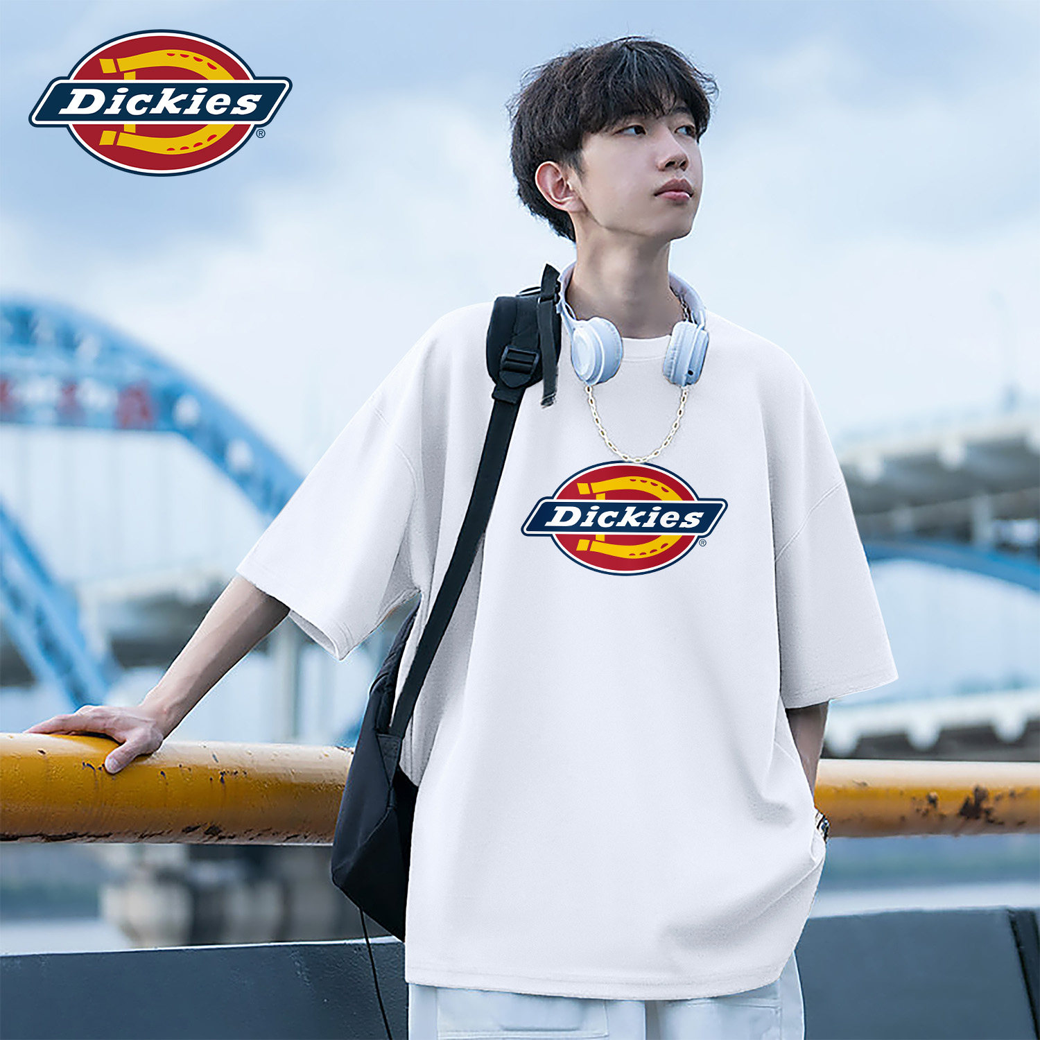 Dickies纯棉短袖T恤男士2026新款