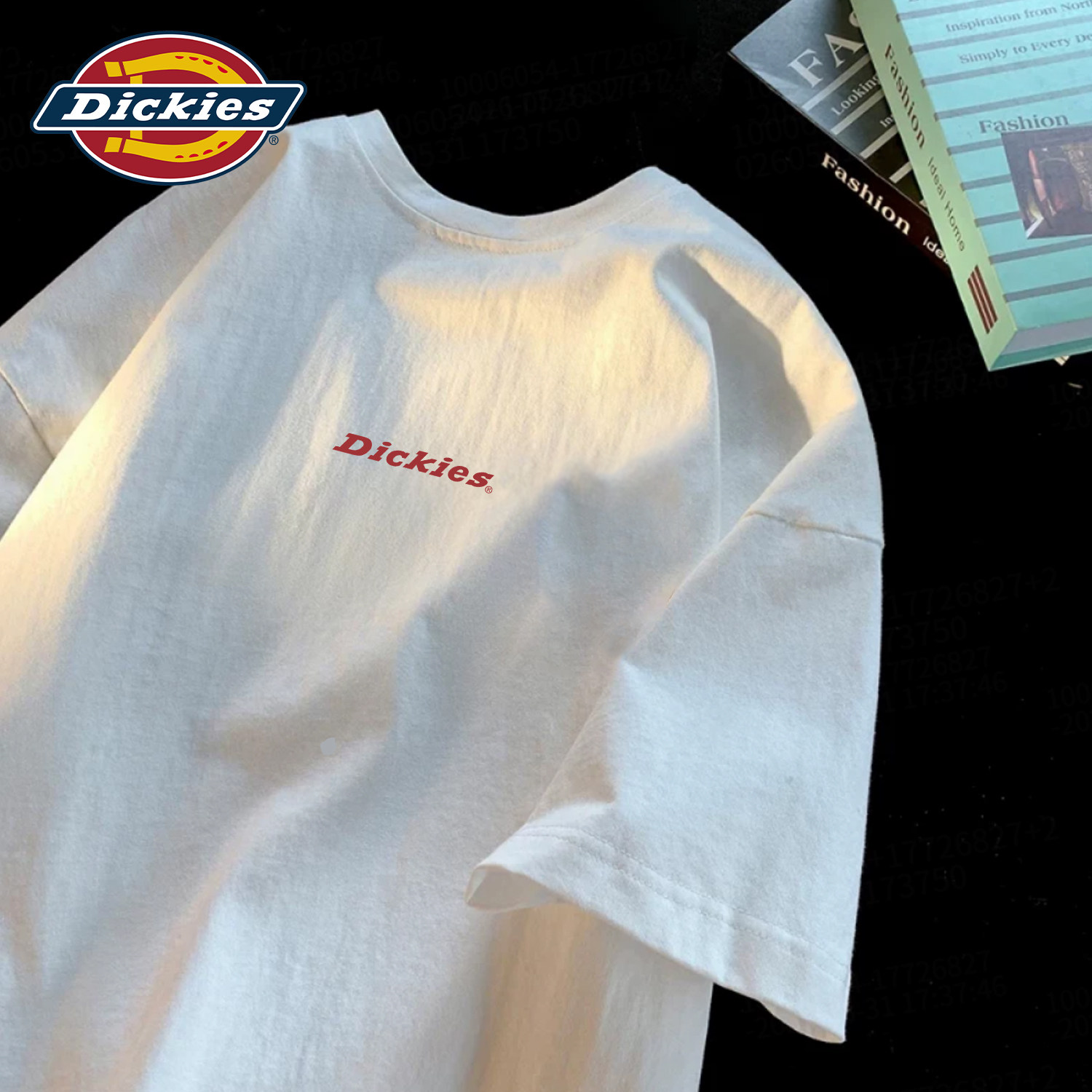Dickies白色纯棉短袖T恤男士2026