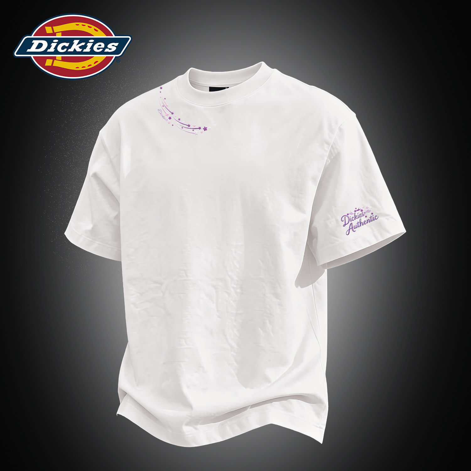Dickies白色男生纯棉短袖T恤