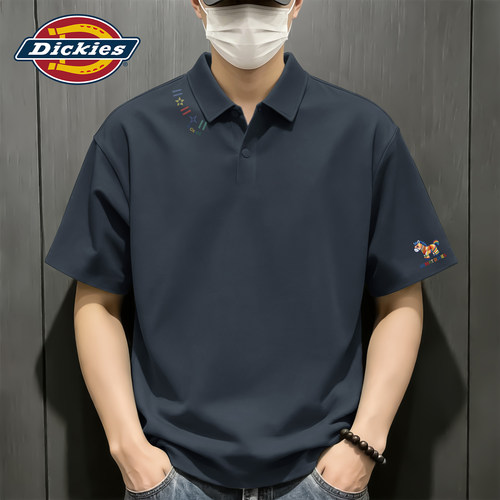 Dickies翻领短袖polo衫男款2026