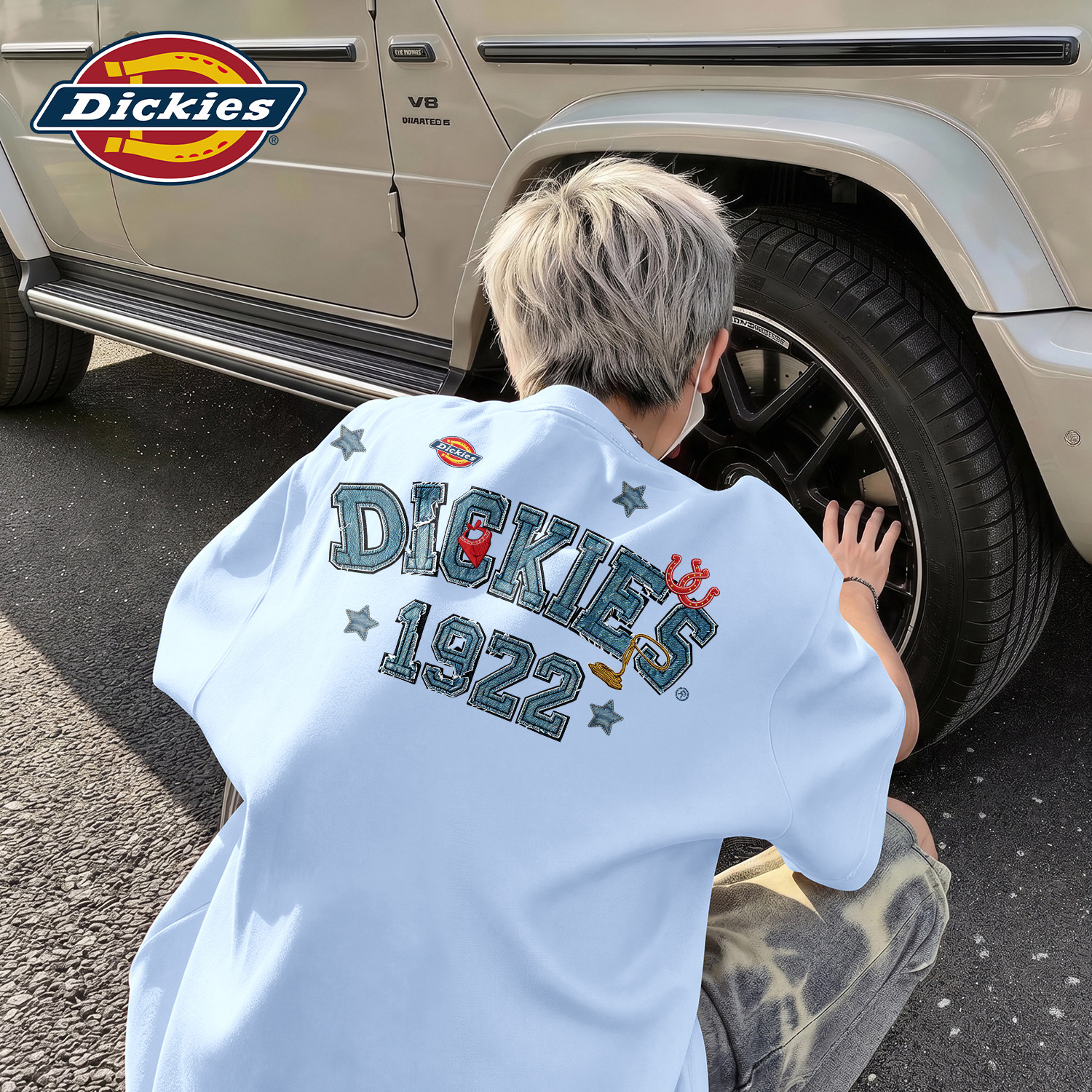 Dickies美式潮牌短袖T恤男女同款