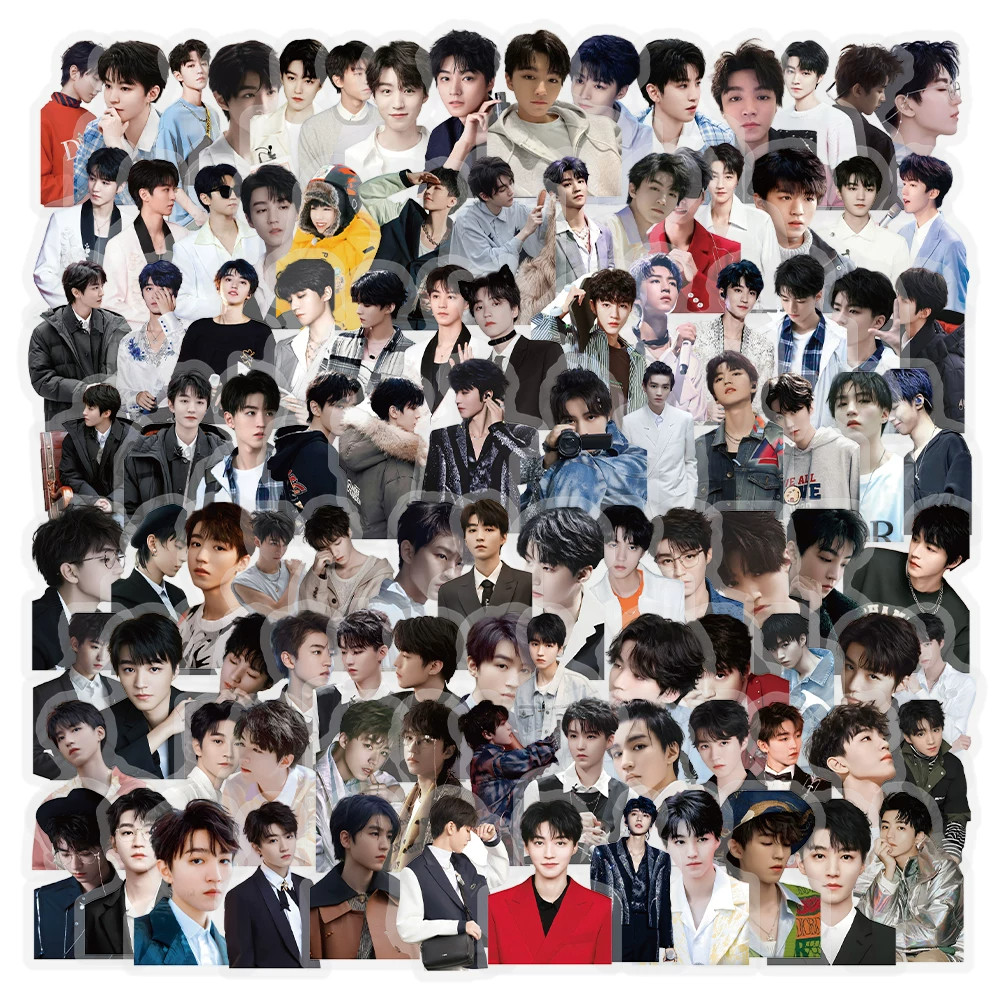 王俊凯TFBOYS帅气笔记本贴纸装饰
