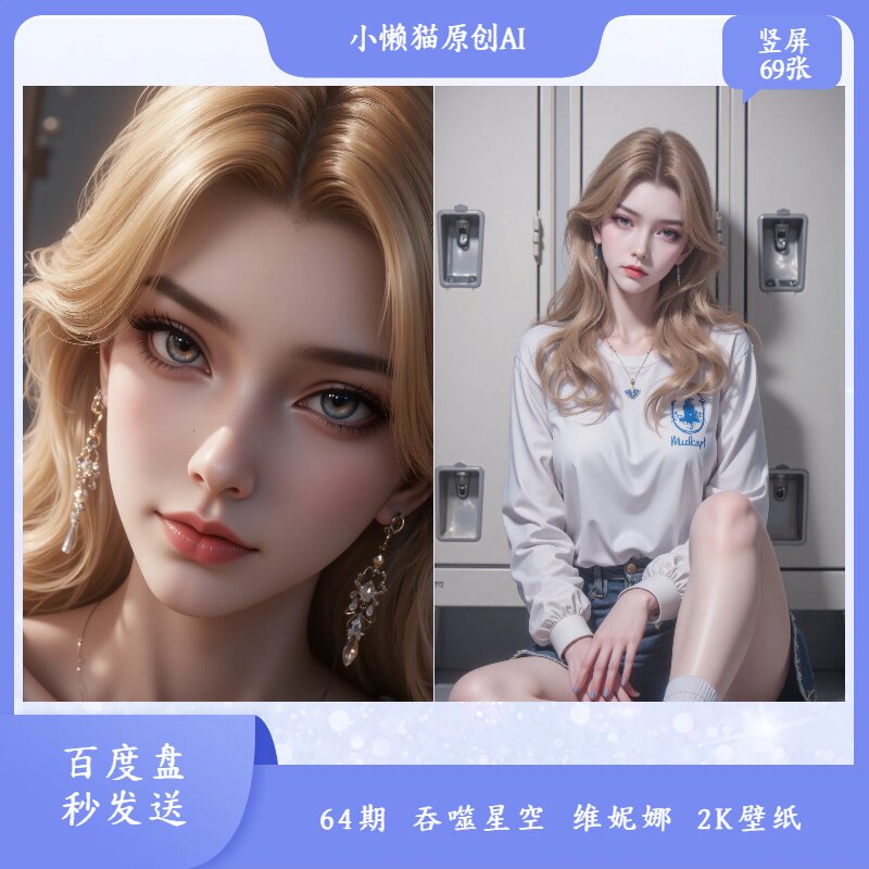64期吞噬星空  维妮娜2K壁卡通/动漫/插画设计