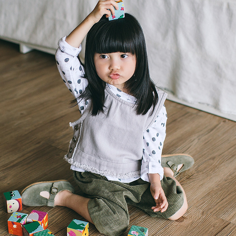 Gilet fille en toile - Ref 2071412 Image 4