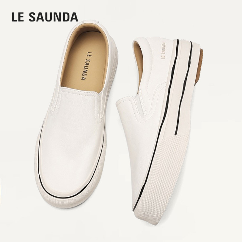 LESAUNDA/莱尔斯丹透气休闲板鞋