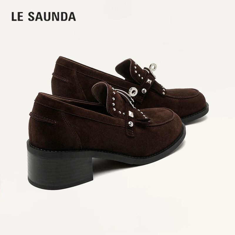LESAUNDA/莱尔斯丹懒人乐福鞋