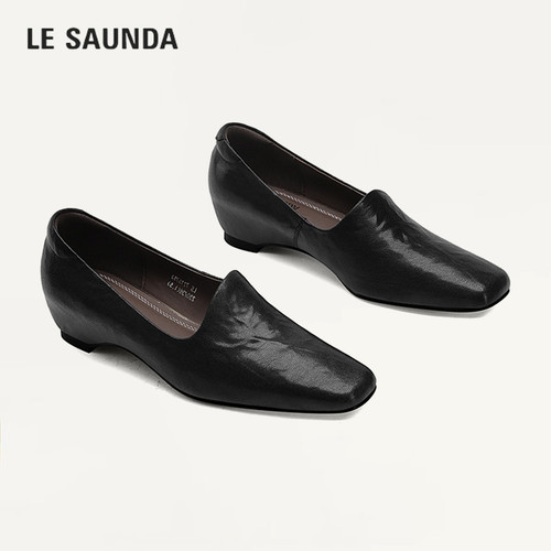 LESAUNDA/莱尔斯丹法式浅口单鞋