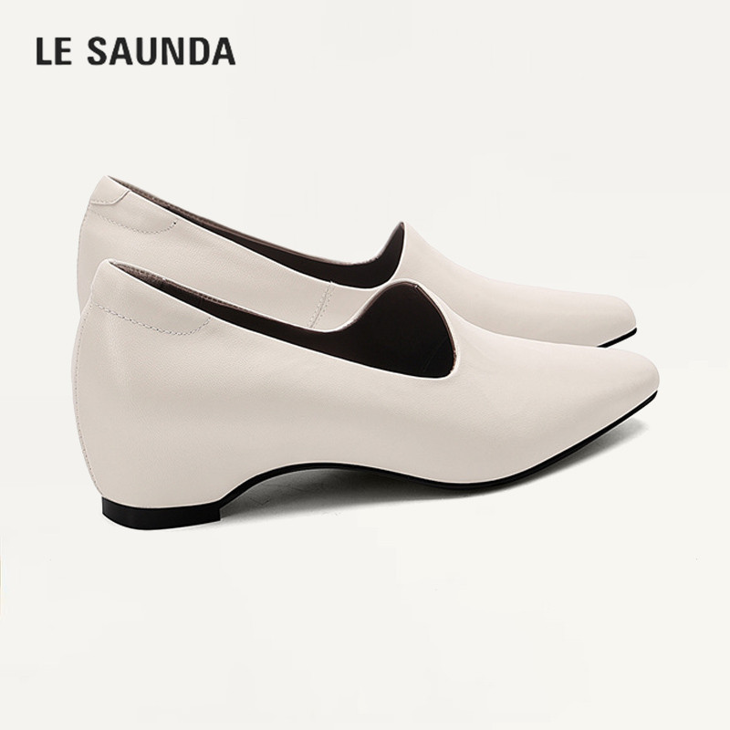 LESAUNDA/莱尔斯丹内增高单鞋