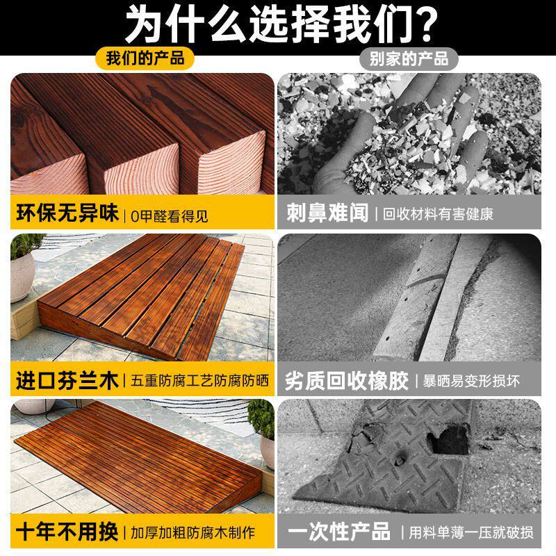 路沿斜坡垫上车路边斜坡板过门槛大号斜面垫板车库门口汽车上台阶