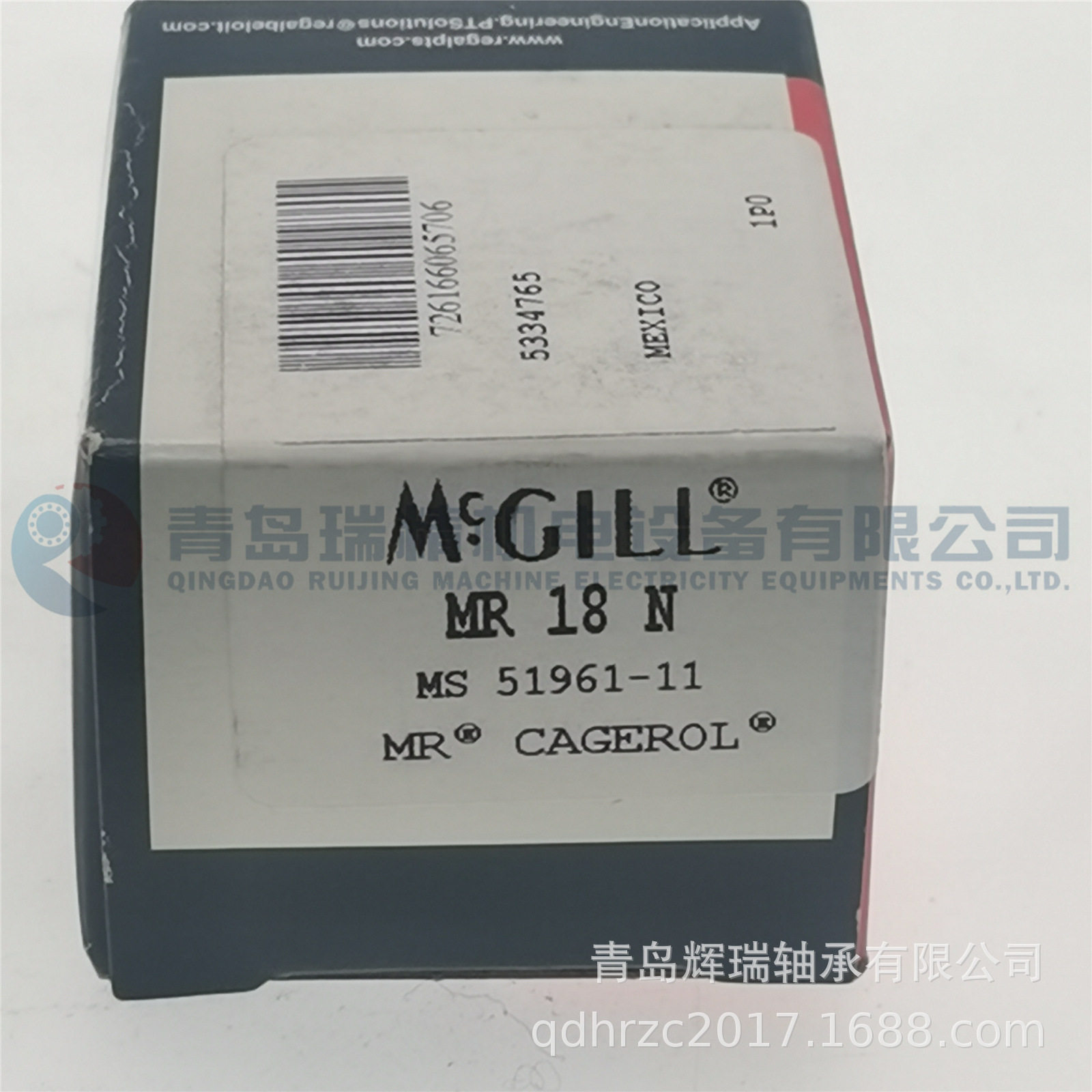 MCGILL滚针轴承MR18N