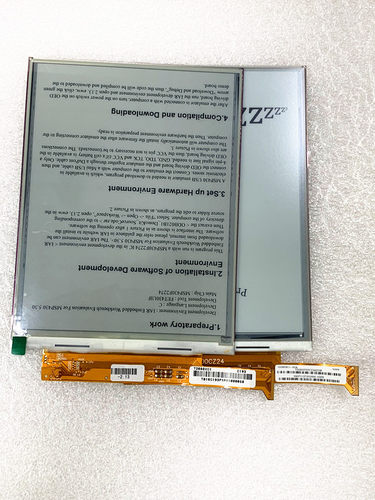 跨境少量售后换屏补屏8寸34PIN墨水屏EPD电子纸显示屏TD080XC1
