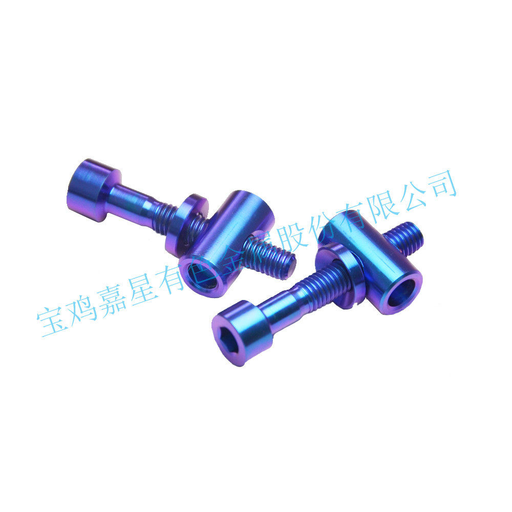 TC4钛合金M5x30/40mm坐杆座管座杆螺丝
