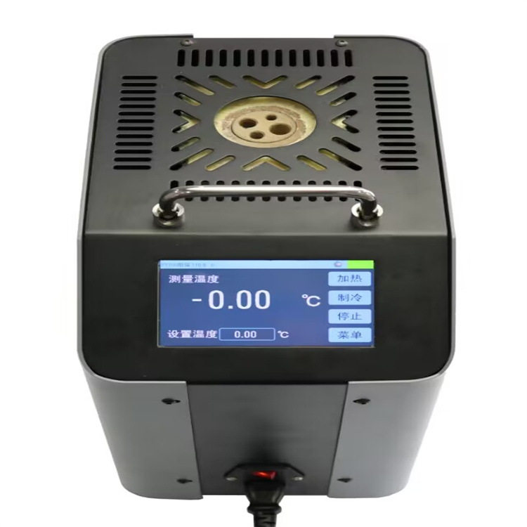 英文液晶显示船用便携干体检定炉