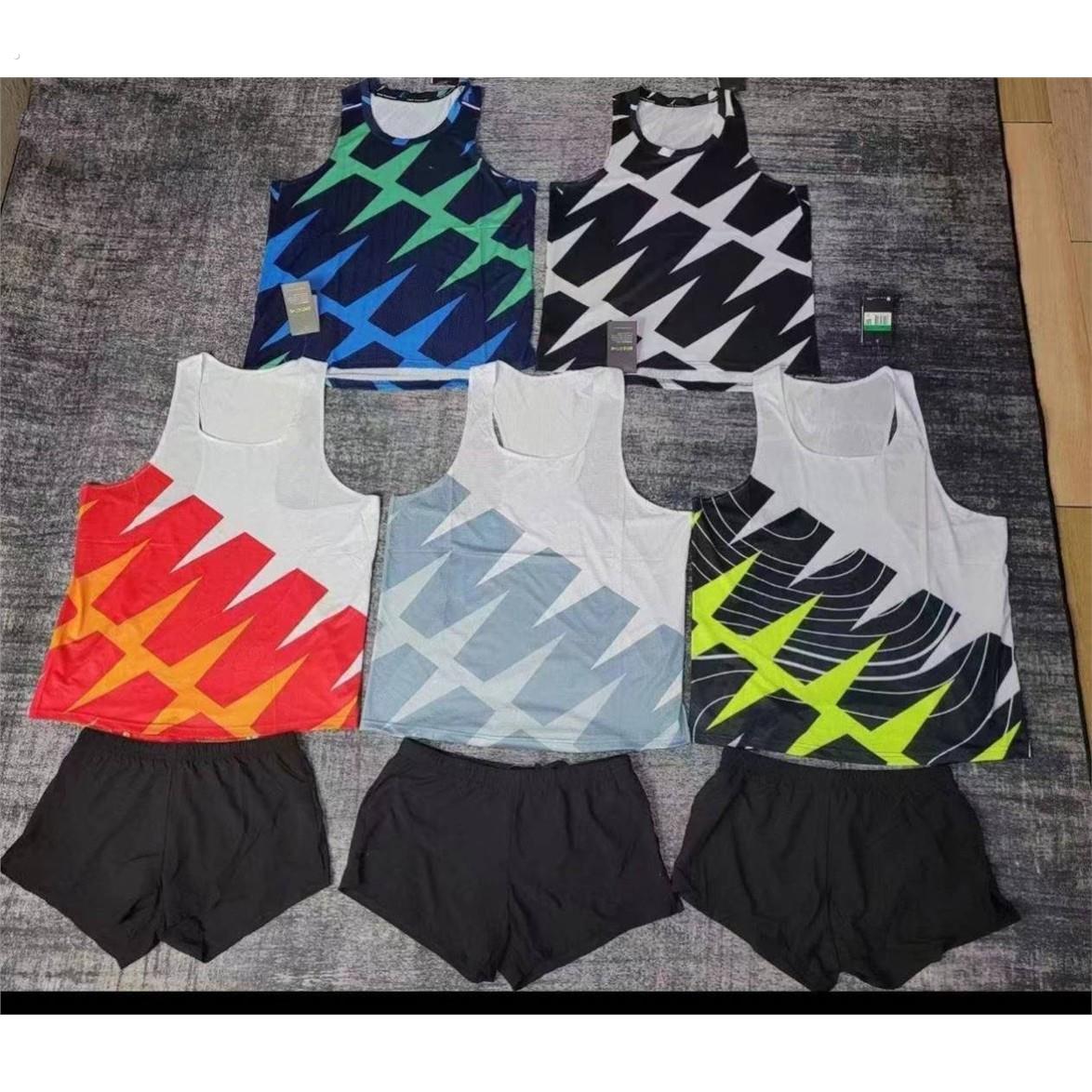 体育生夏训练服田径背心运动男士速干跑步专用专业马拉松无袖精英