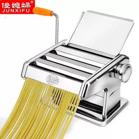 俊媳妇制面机家用多功能手动手摇不锈钢面条机小型手工做面条机器