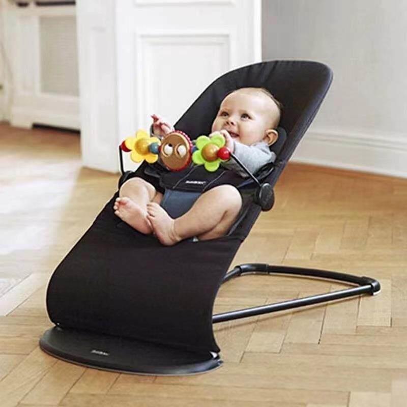 婴儿摇哄娃神器哄睡神器婴儿安抚摇椅可折叠可摇可坐四季通用摇椅