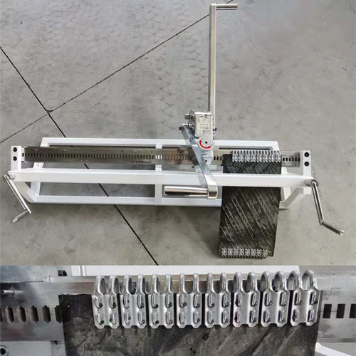 LK1000-1000手拉式钉扣机 1米工业输送带扣打扣机KJ1000型订扣机