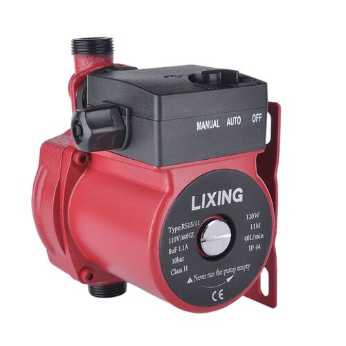 UPA90自动款增压泵127V1/8HP小型家用屏蔽泵轻音低噪冷热水循环泵