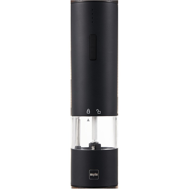 胡椒研磨器 电动研磨器 不锈钢家用研磨器碾磨花椒粉器瓶海盐