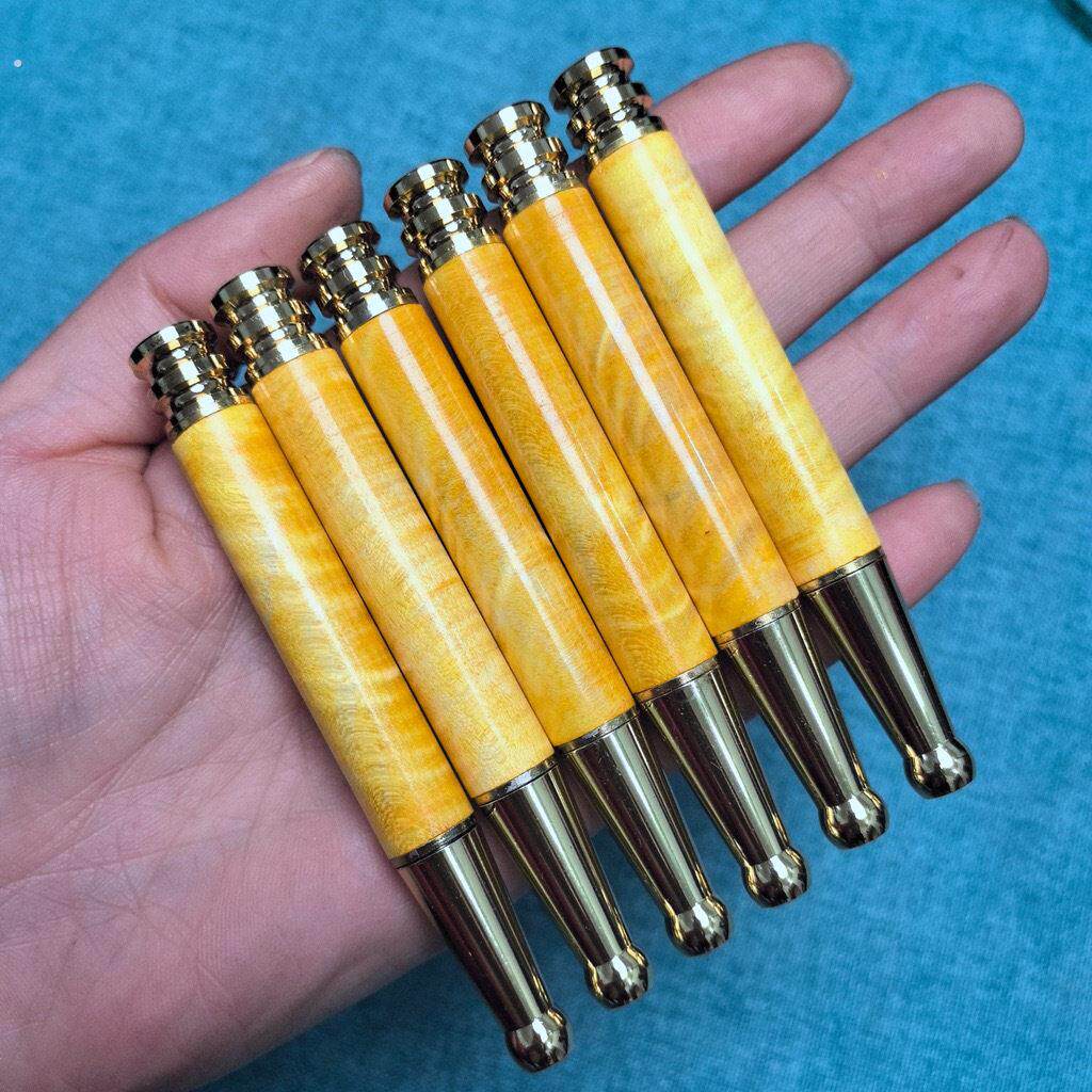 循环型粗中细三用楠木烟嘴可拆卸清洗滤芯烟具酸枝直杆木质净烟器
