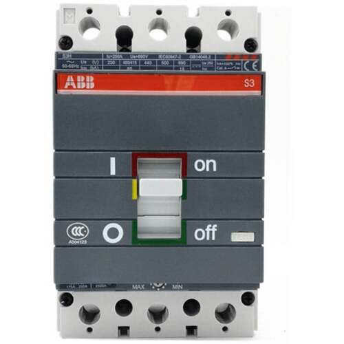 ABB塑壳断路器SACE T1N 3P4P 25A32A63A80A100A125A空气开关