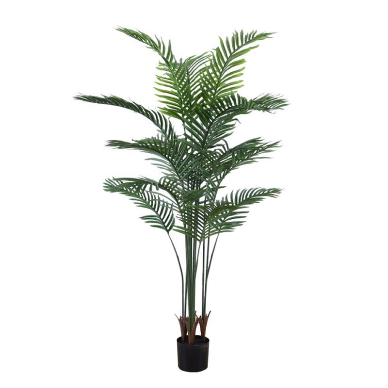 仿真散尾葵盆栽假植物室内客厅落地摆件装饰北欧风绿植凤尾葵
