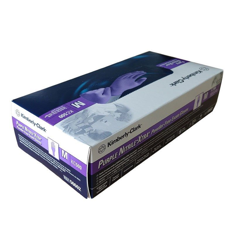 KIMTECH*紫色丁腈加长手套 实验室手套 厨房家务清洁手套