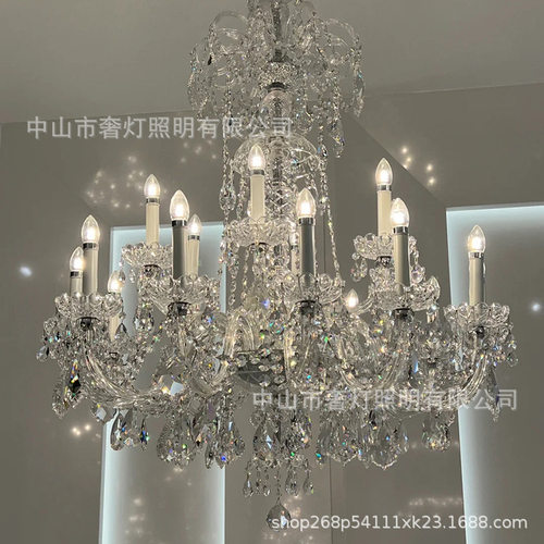 法式水晶客厅吊灯欧式卧室灯