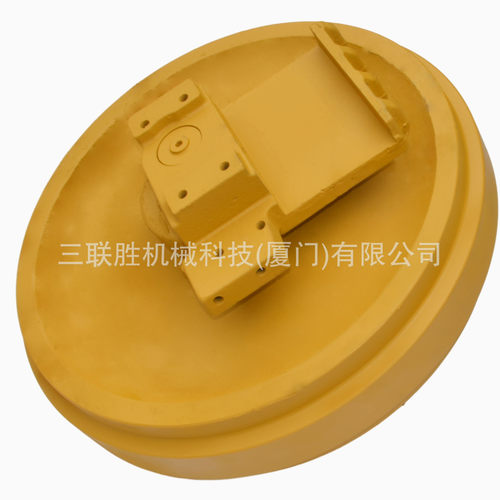 推土机引导轮总成D65-16厂家直销底盘件履带轮配件