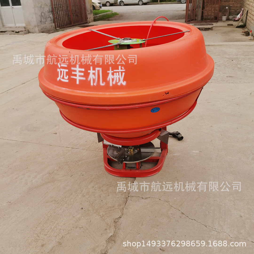 塑料桶不锈钢桶撒肥机 拖拉机后悬挂式化肥复合肥扬肥机 搅拌功能