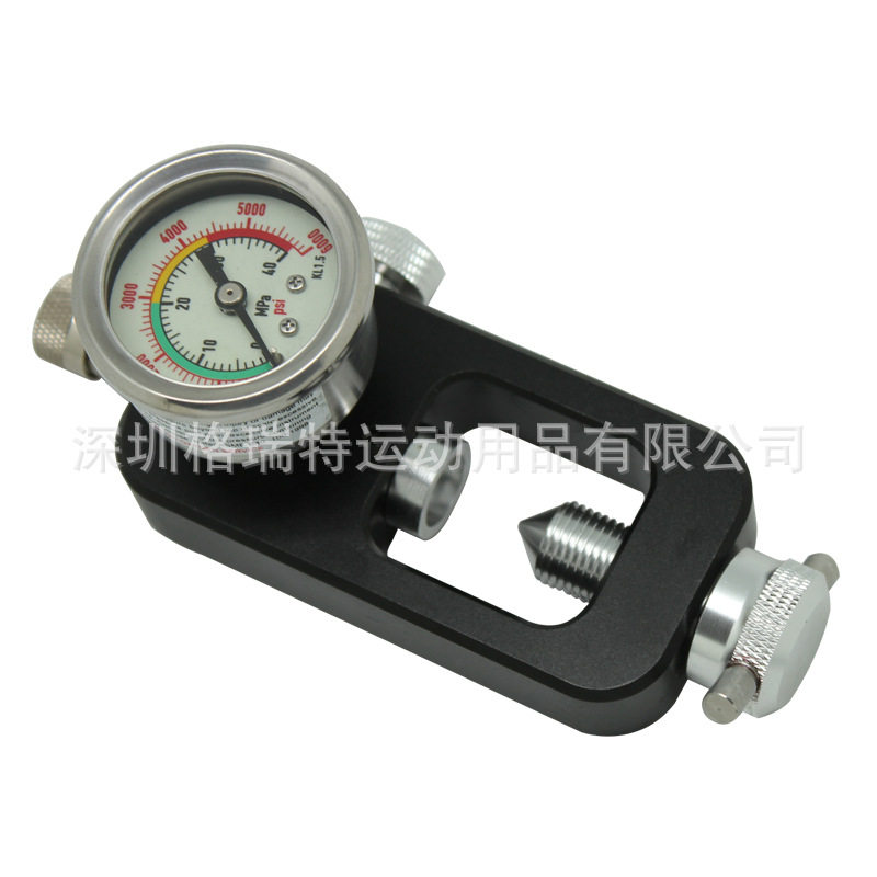 升级款潜水呼吸器头带转接头黑色