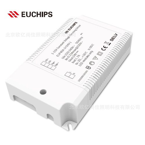 EUCHIPS欧切斯0-10VEUP40A-1H24V-140W24V恒压灯具调光电源