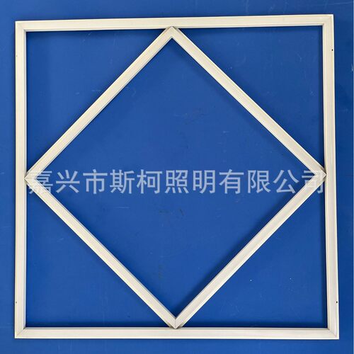 led边框灯595*595氛围灯口字型明装吊线灯