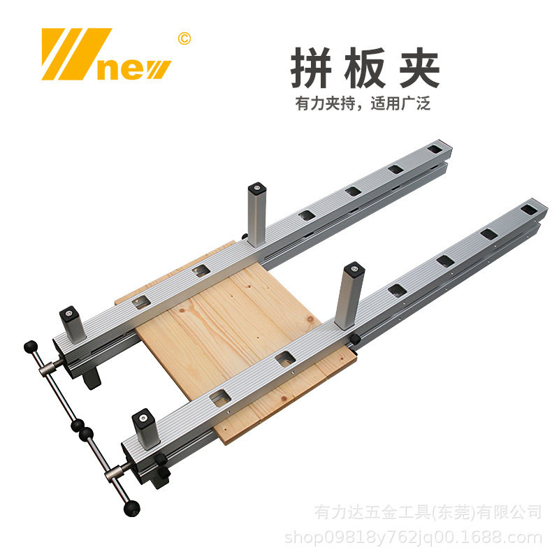 大力夹实木桌面匠夹紧器木工夹子固定器快速拼板夹具吴新工具