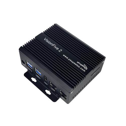 VisionFive 2嵌入式计算机risc-v工控板赛昉星光[JH7110主板外壳]