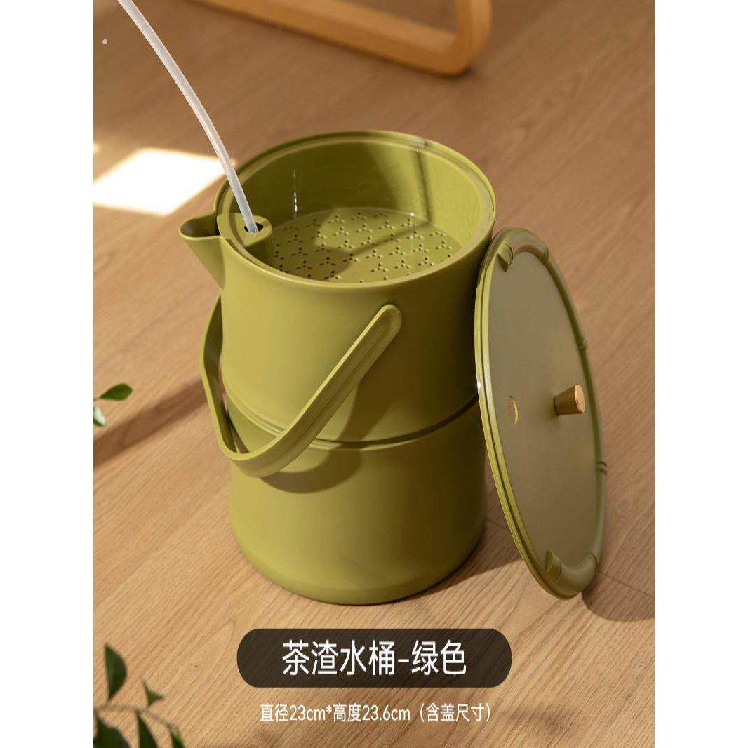立式空调室内接水桶排水管外机冷凝水收集神器家用茶桶茶渣塑料桶
