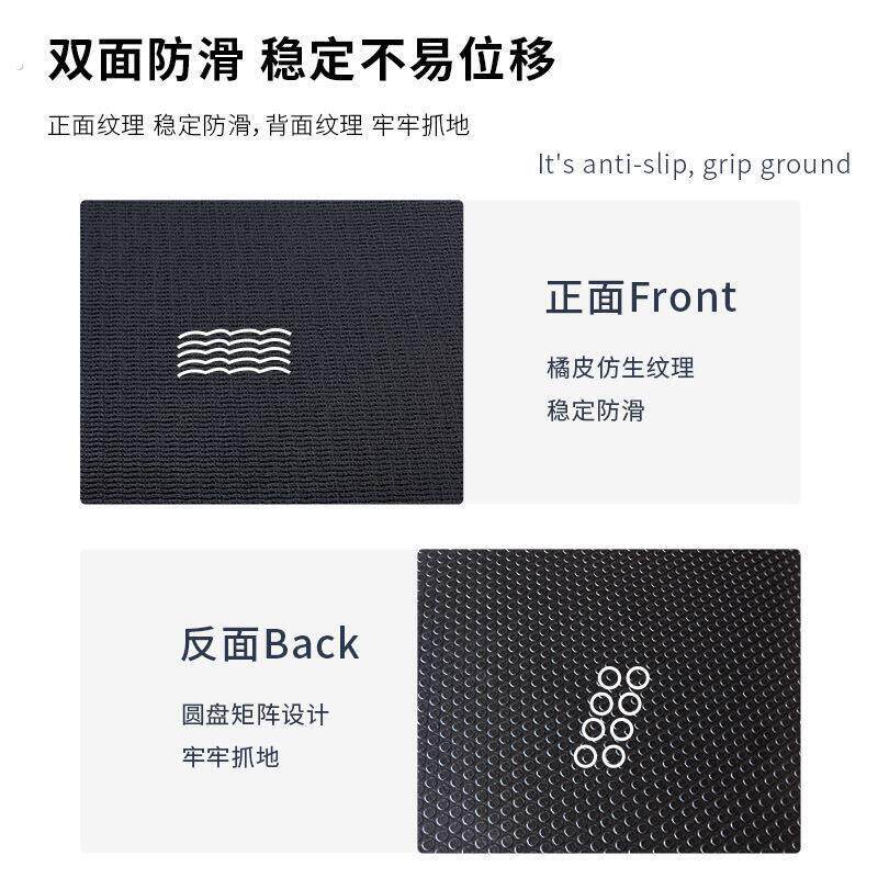 跨境瑜珈垫家用高密度青蛙黑垫加厚运动垫子地垫免洗瑜伽垫男士