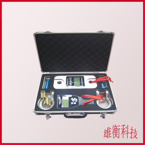 便携式电子测力仪 船舶绳索破断力实验拉力测力仪 5吨双显拉力计