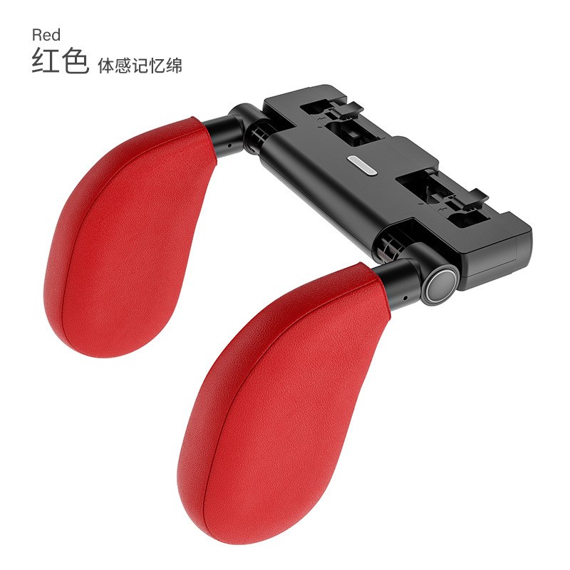 五代跨境汽车护劲枕 儿童记忆棉车载头部靠枕 一件代发侧靠头枕