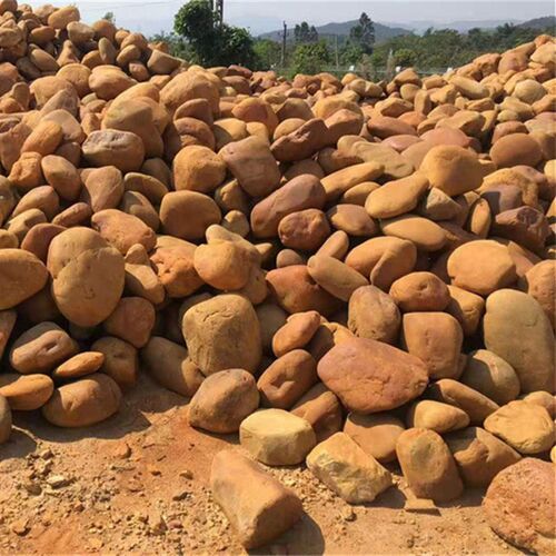 新地方黄蜡石矿山 大量黄蜡石直销 黄蜡石假山驳岸 名师施工
