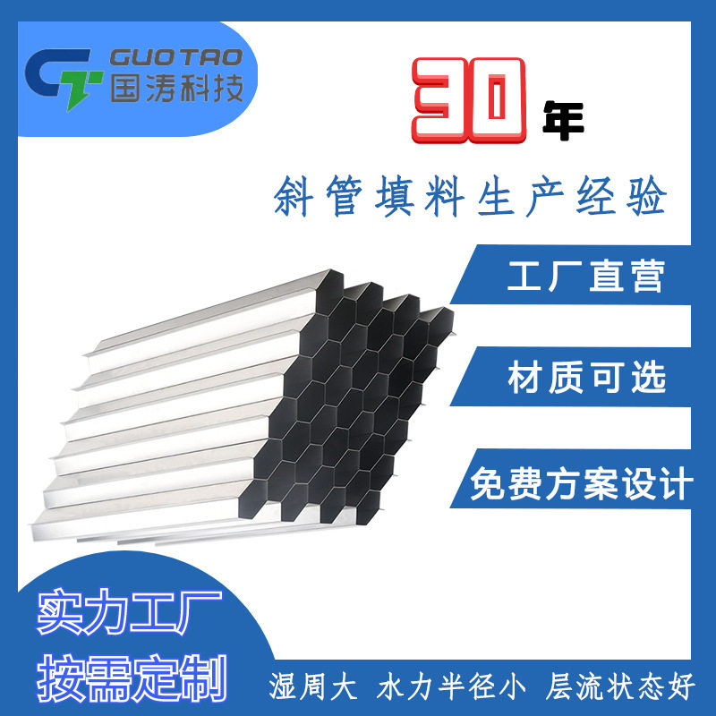 304/316不锈钢斜管填料水处理