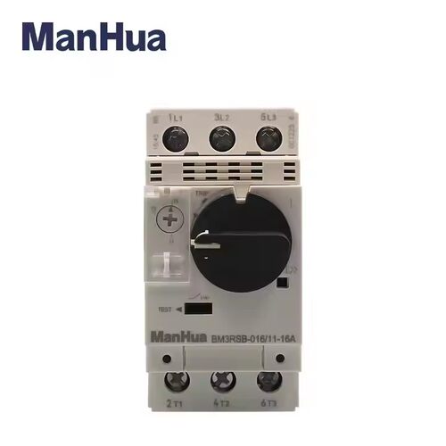 ManHua电机过载控制保护热磁型断路器GV2-PM系列0.1-32A 旋钮开关