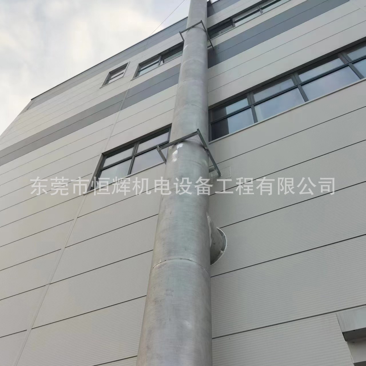 恒辉预制双层不锈钢烟囱