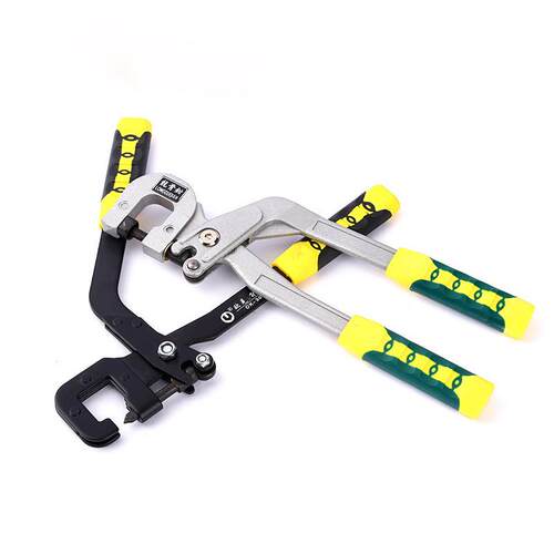 欧克轻钢龙骨钳青钢龙骨固定安装工具装修吊顶打孔眼免铆钉打孔钳